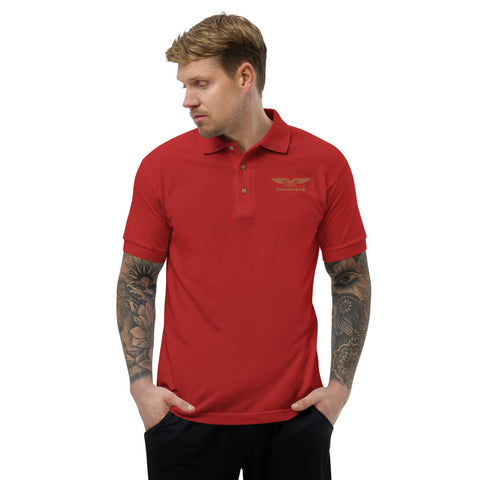 Image of Embroidered Polo Shirt