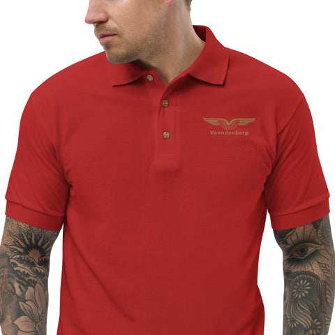 Image of Embroidered Polo Shirt